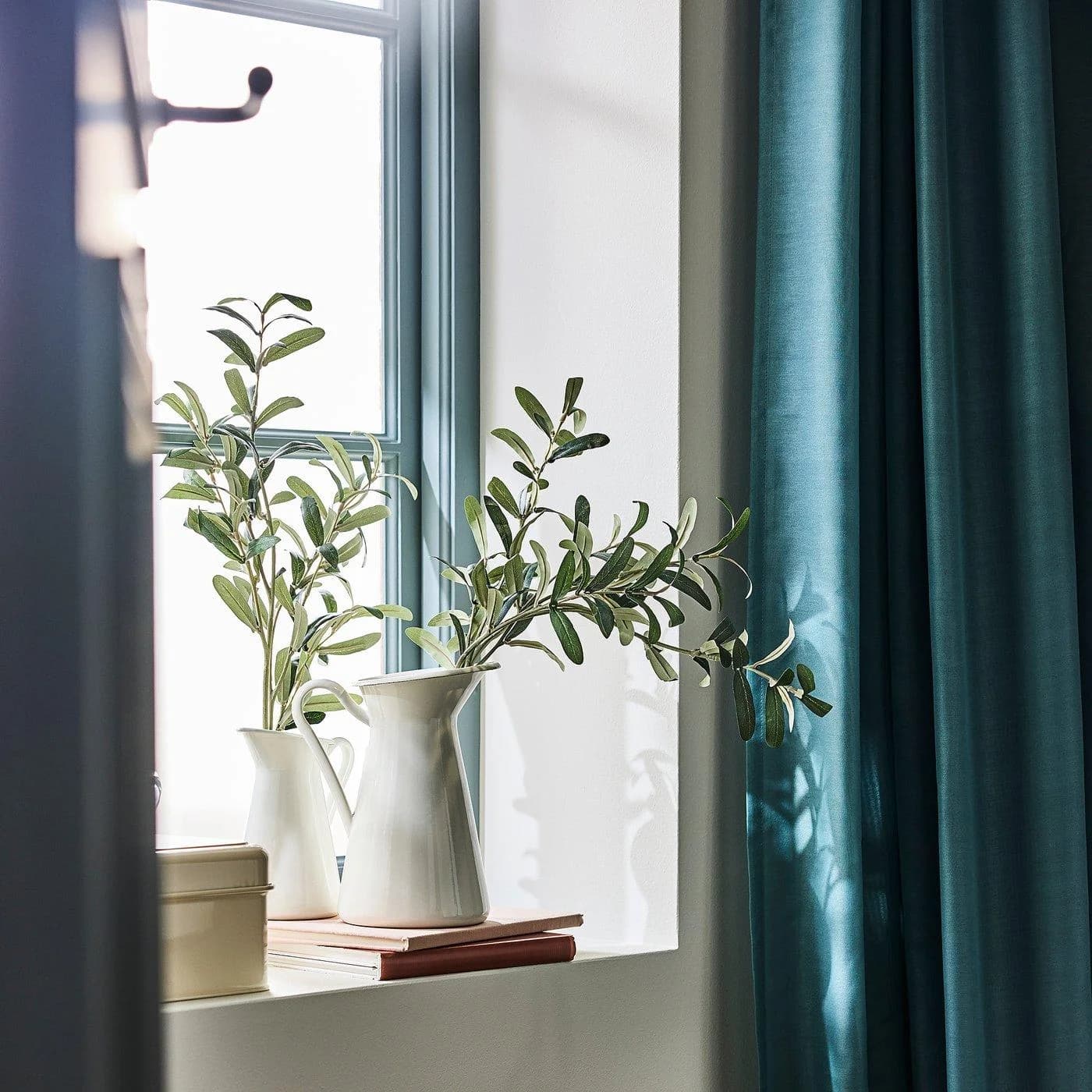 IKEA SMYCKA Kunstblume Grün Recycelt