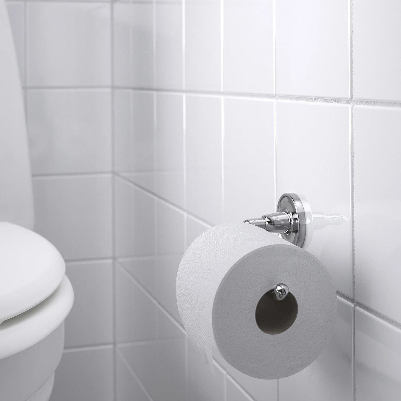 IKEA BROFJÄRDEN Toilettenpapierhalter Chromeffekt