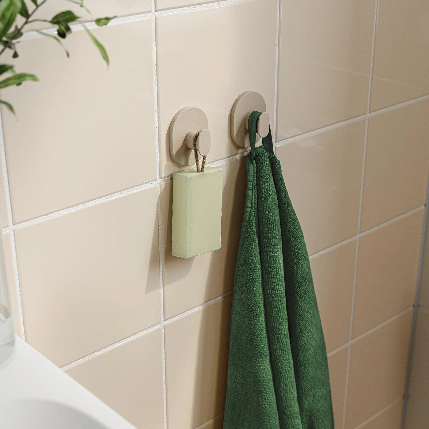 IKEA FLORSJÖN Haken Beige Wandmontage