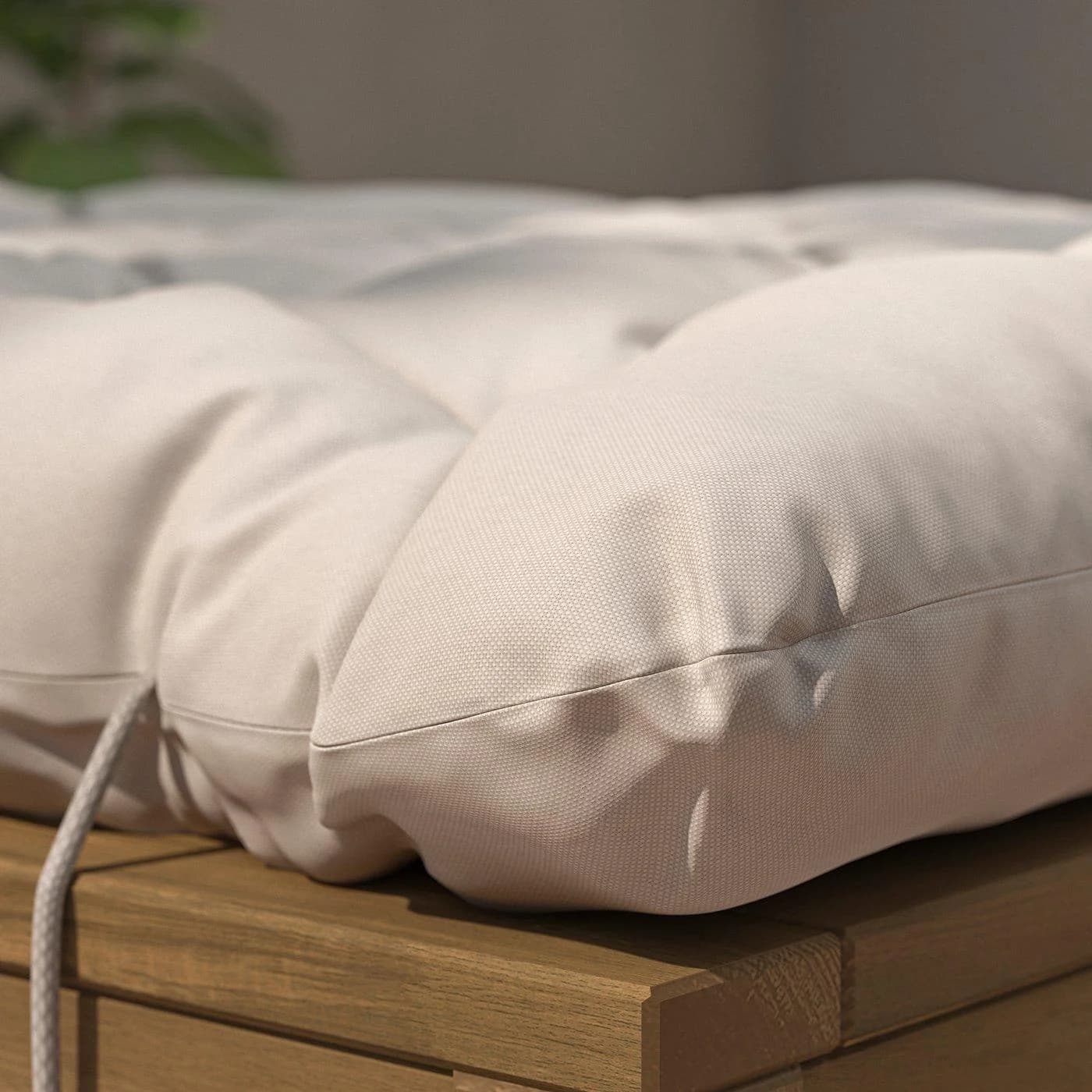 IKEA KUDDARNA Liegeauflage außen hellgrau/beige
