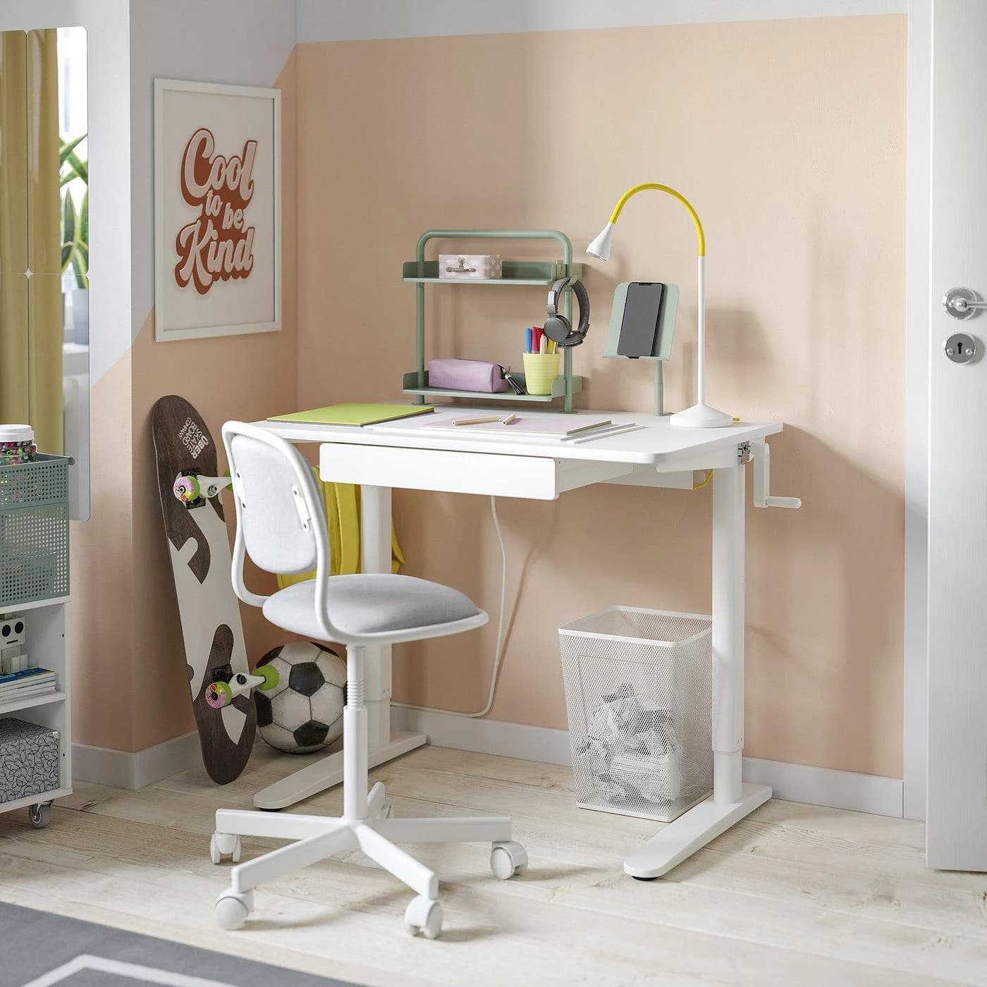 IKEA RELATERA Schreibtischkombination sitz/steh höhenverstellbar