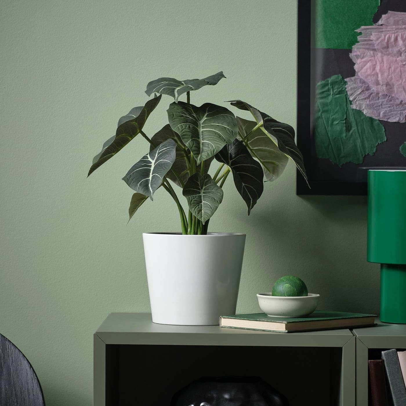IKEA FEJKA Topfpflanze künstlich Grün