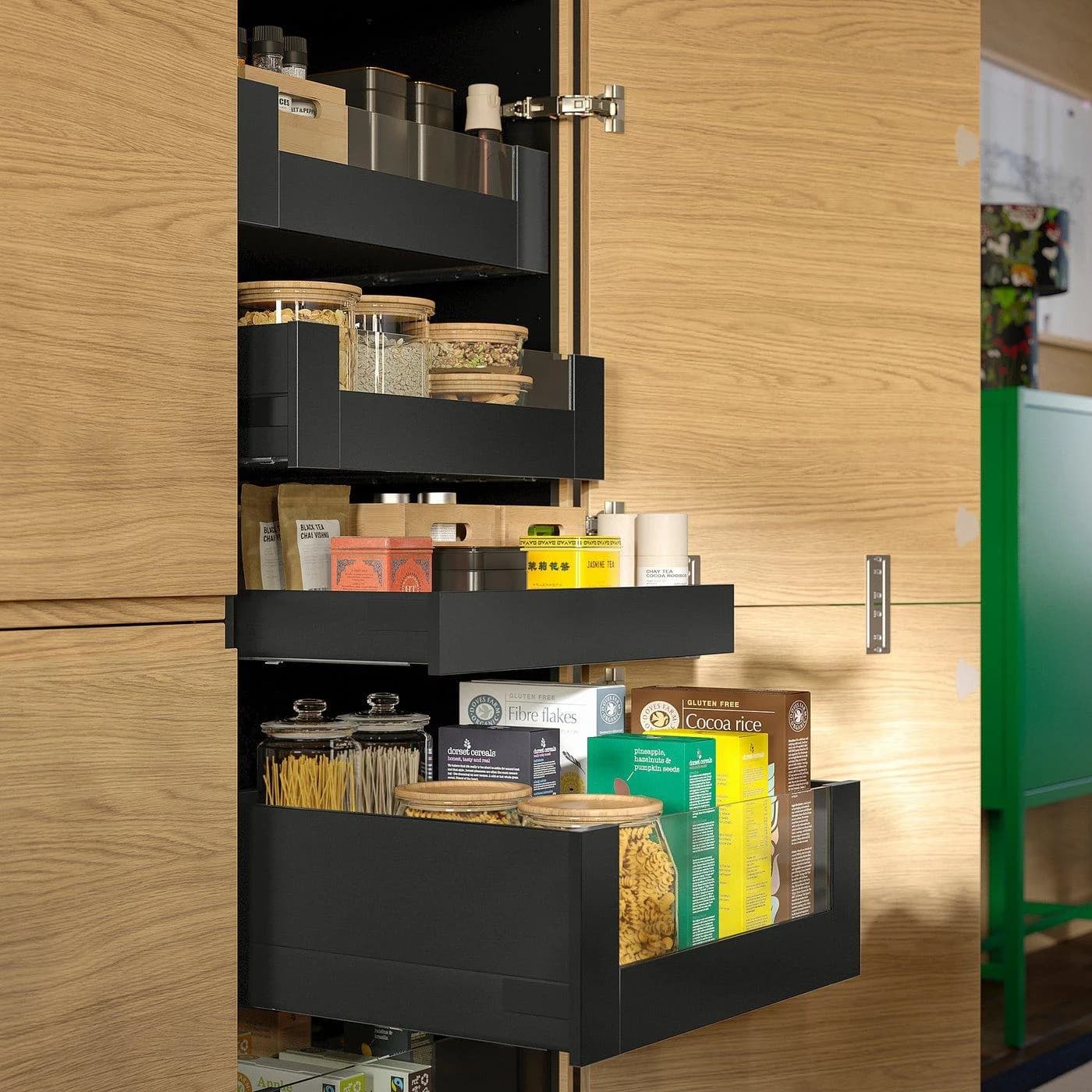 IKEA KNIVSHULT Schublade hoch Dunkelgrau