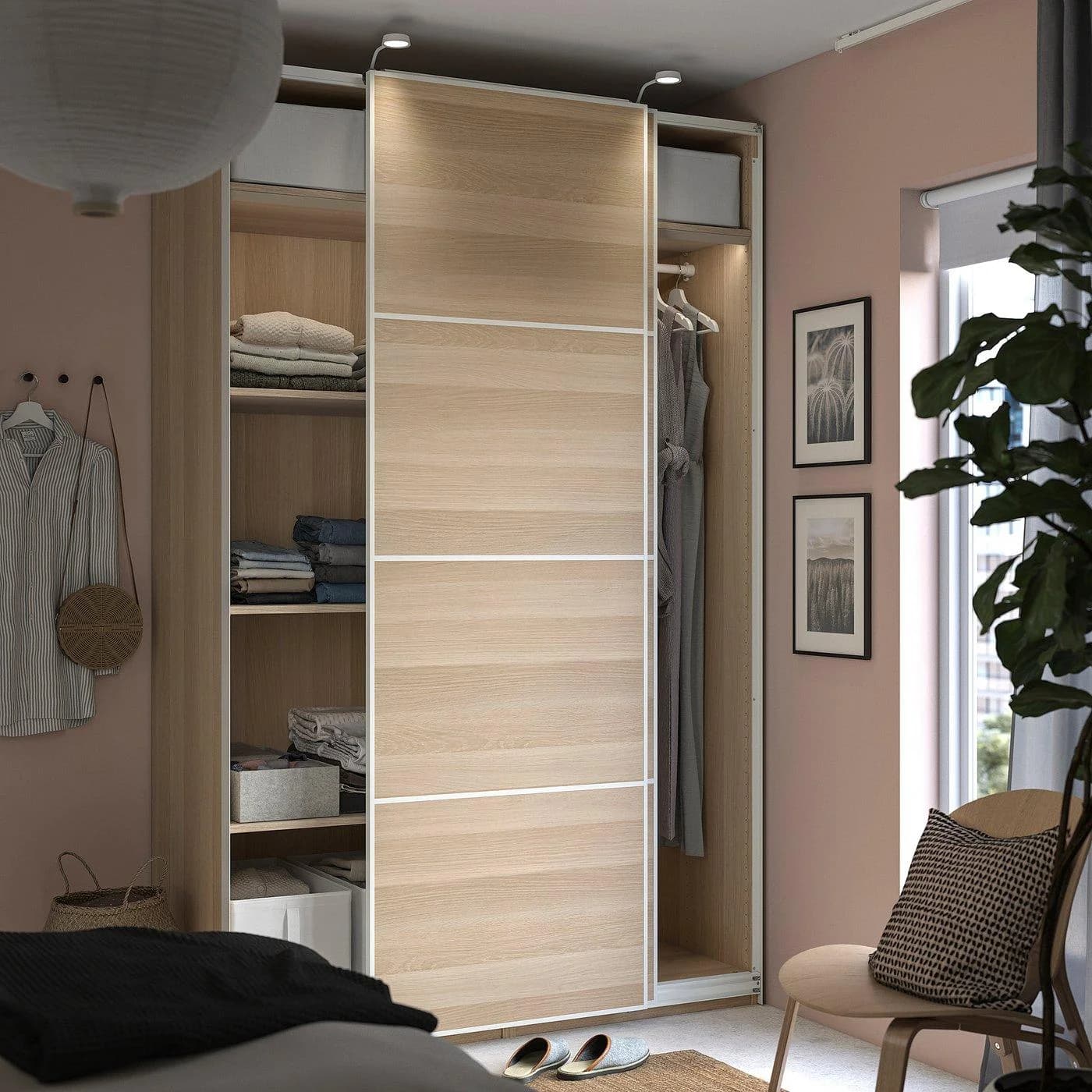 IKEA PAX Korpus Kleiderschrank Weiß Faltkonstruktion