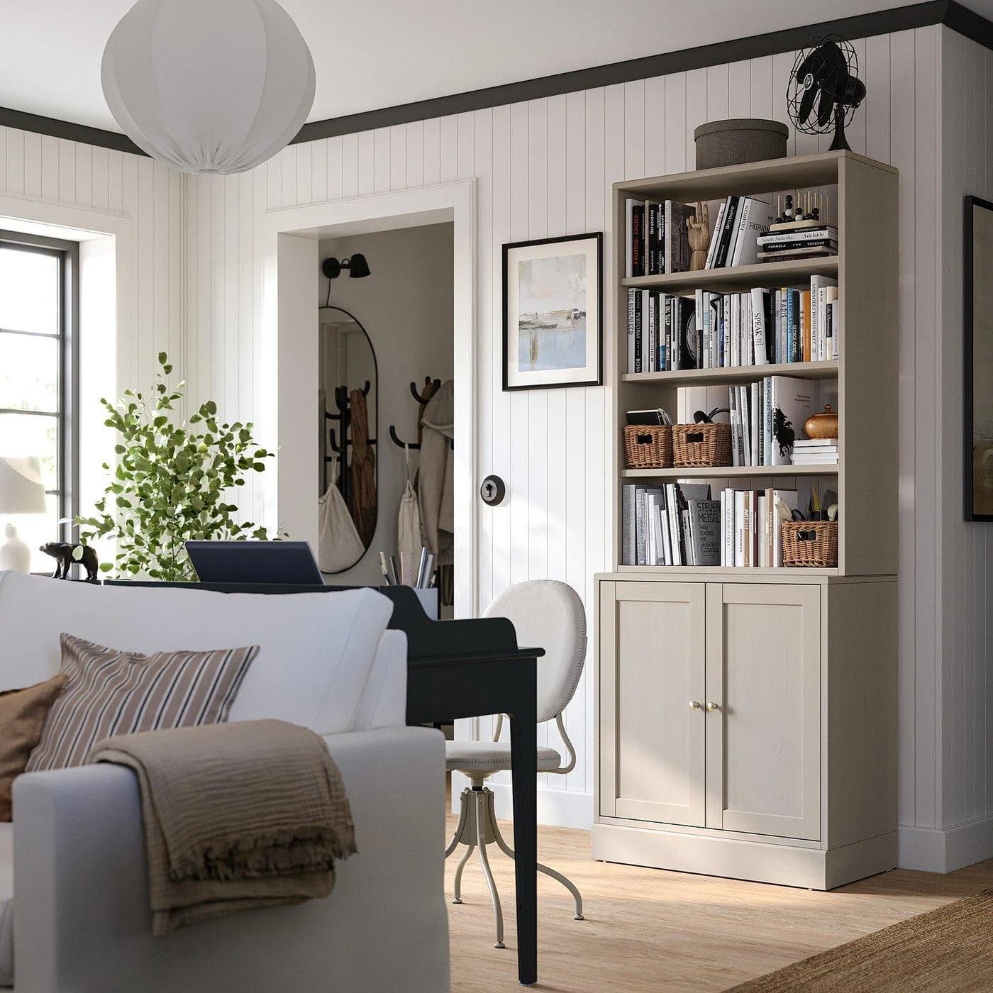 IKEA HAVSTA Regal Massivholz Beige Gebürstet