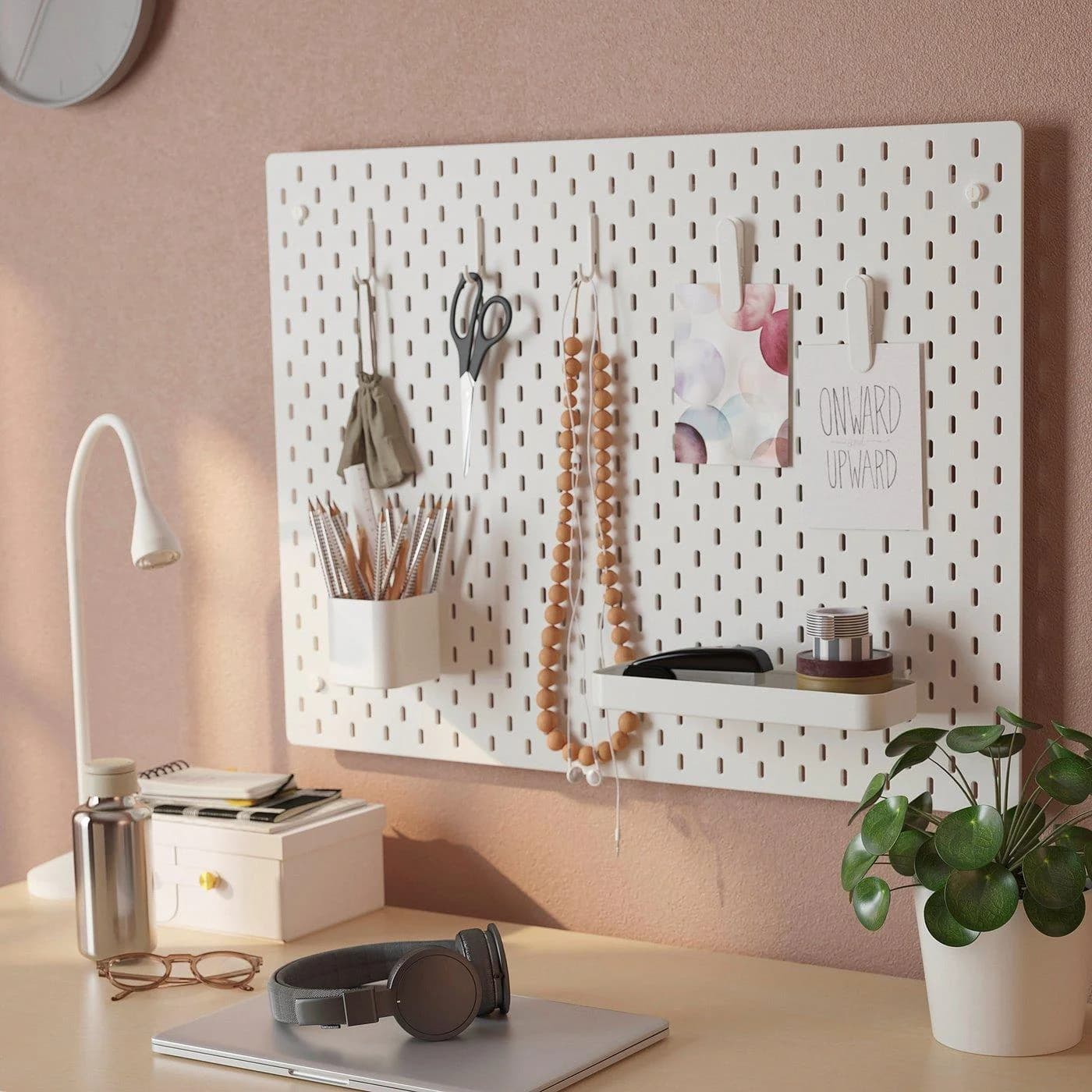 IKEA SKÅDIS Zubehör-Set 7-tlg. Weiß