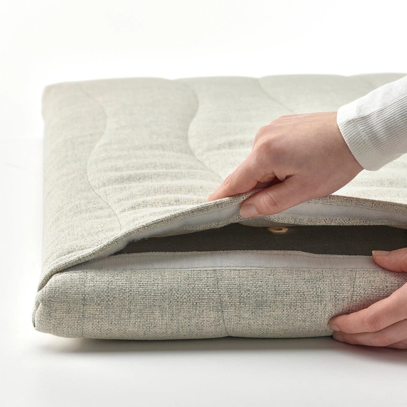 IKEA MITTZON Akustische Abschirmung stehend Beige Gunnared