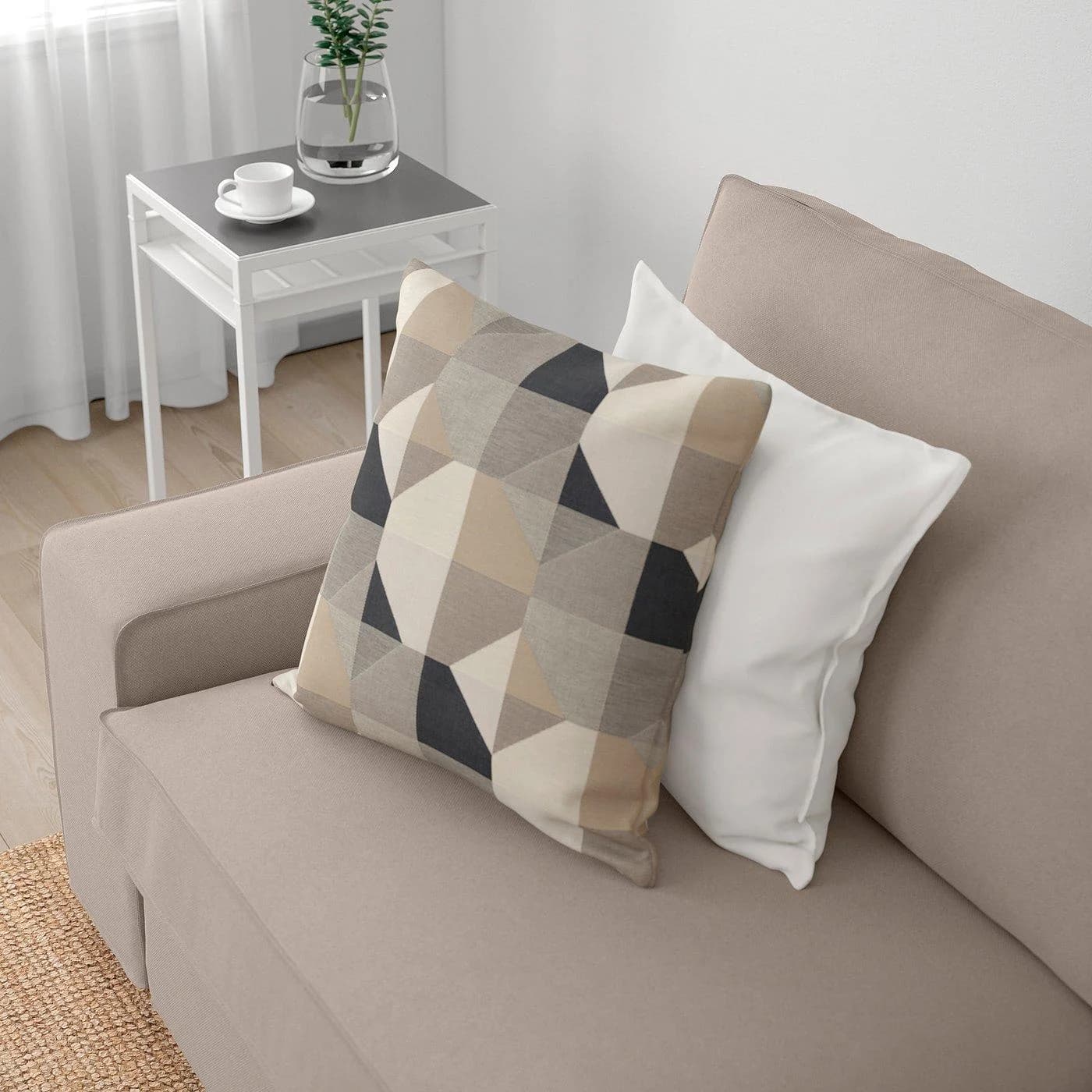 IKEA KIVIK 4er-Sofa mit Récamiere Beige