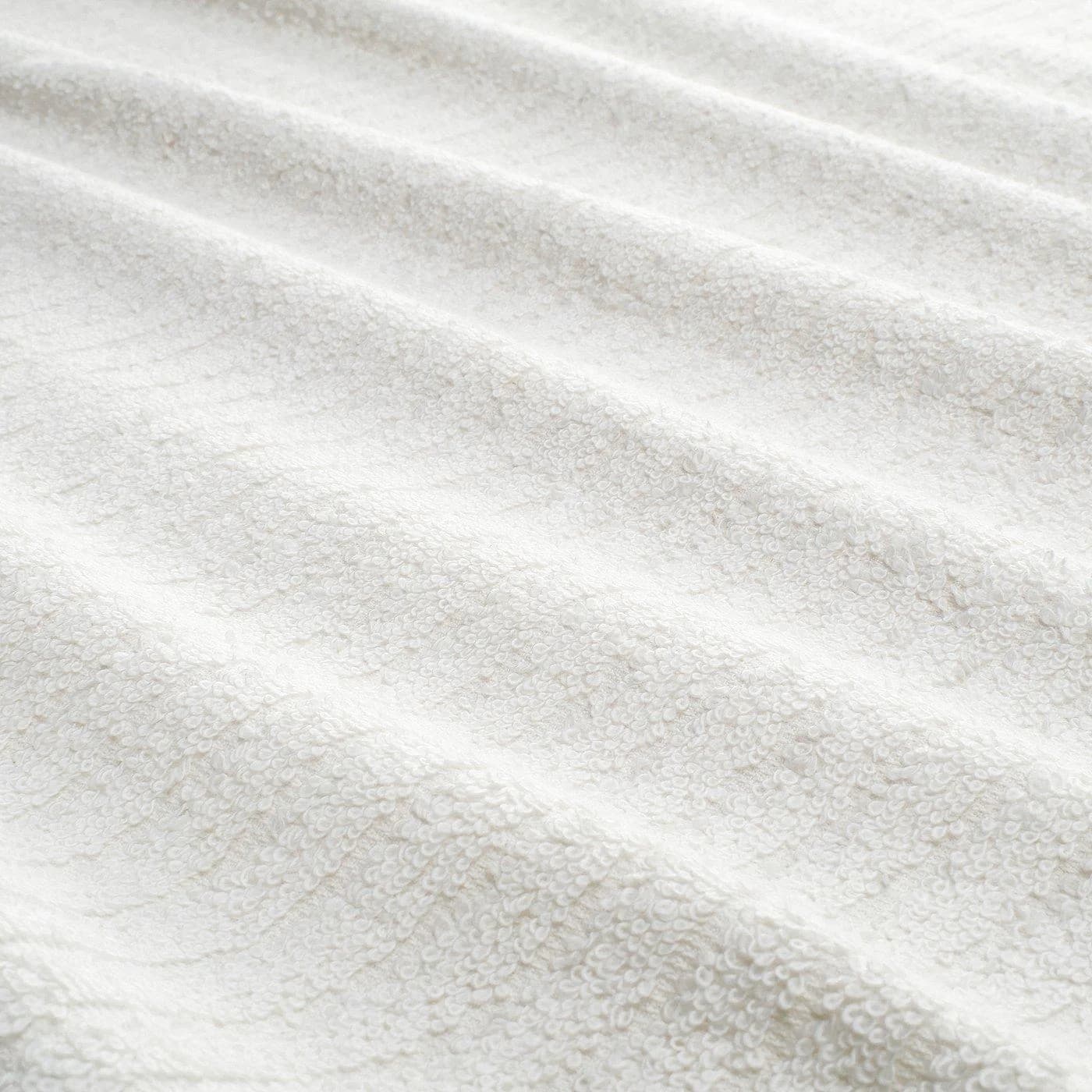 IKEA VÅGSJÖN Badetuch Weiß Frottee Streifenmuster