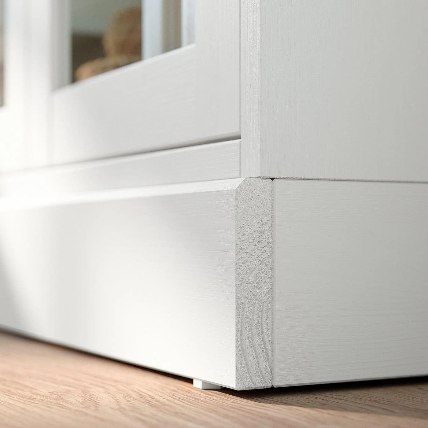 IKEA HAVSTA Sockel Weiß Massivholz