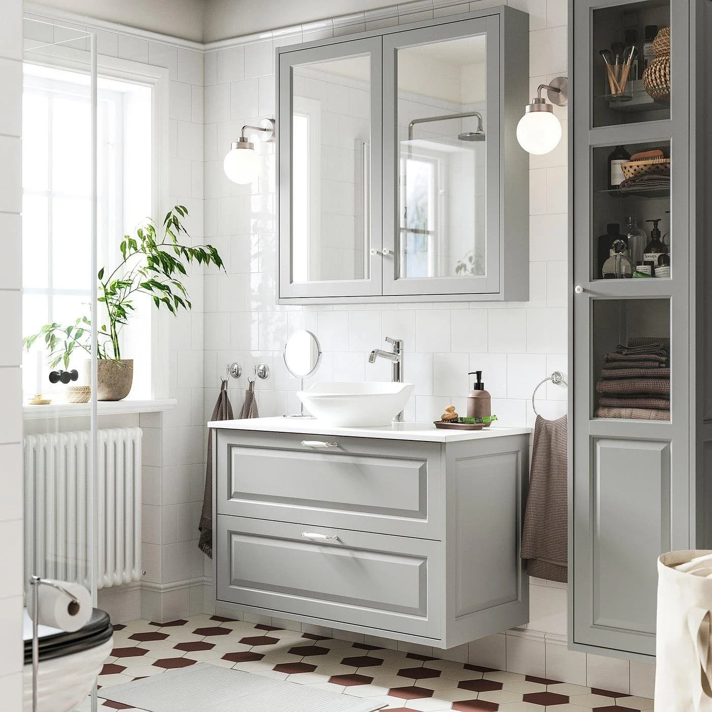 IKEA TÄNNFORSEN Badunterschrank mit Schubladen