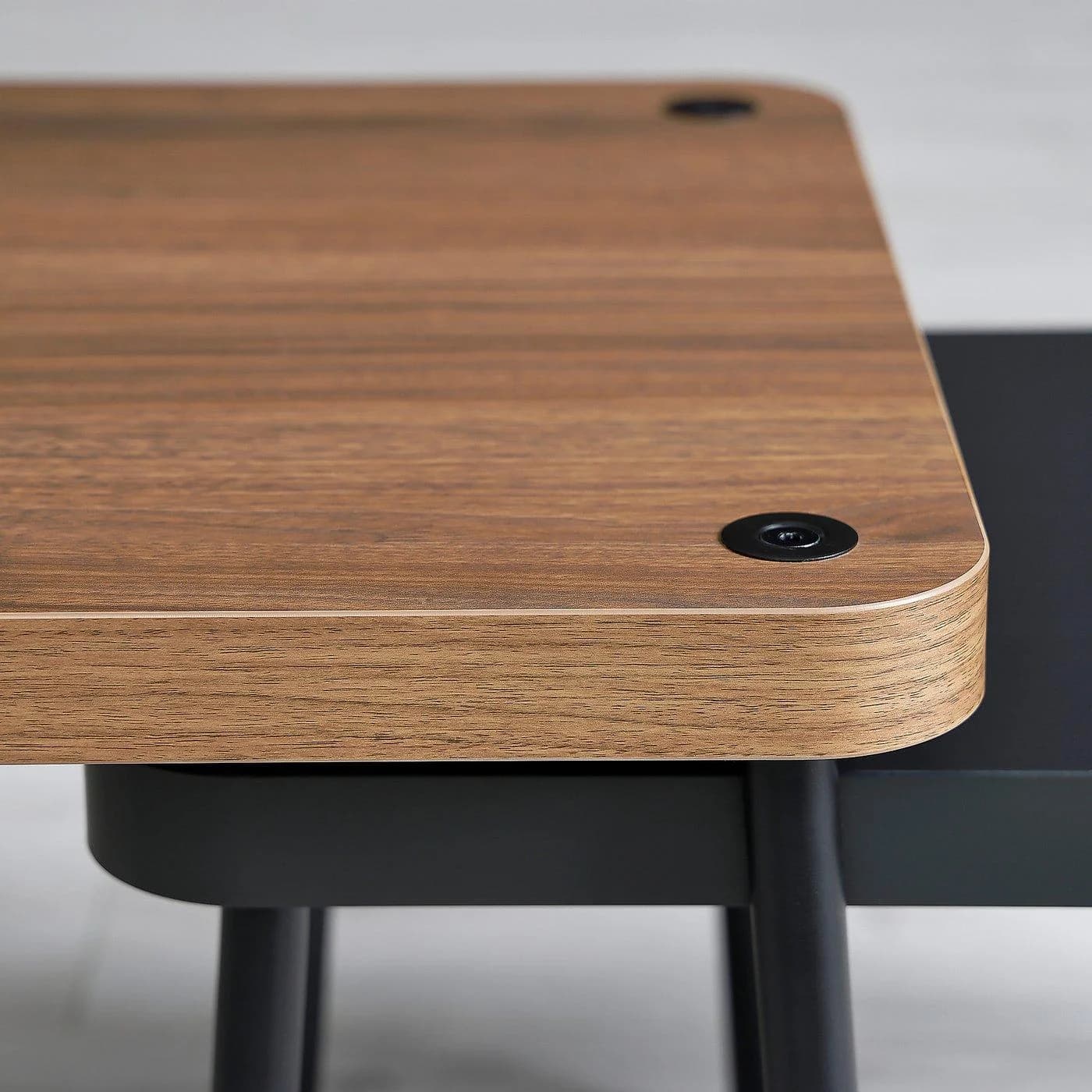 IKEA SONHULT Satztische 2 St. Grau Nussbaumnachbildung