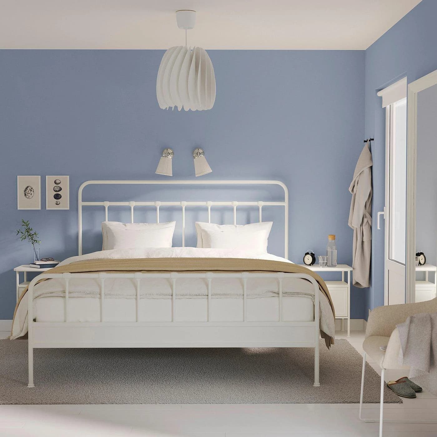 IKEA STJÄRNÖ / GRÅFJÄLLET Schlafzimmermöbel 3er-Set Weiß