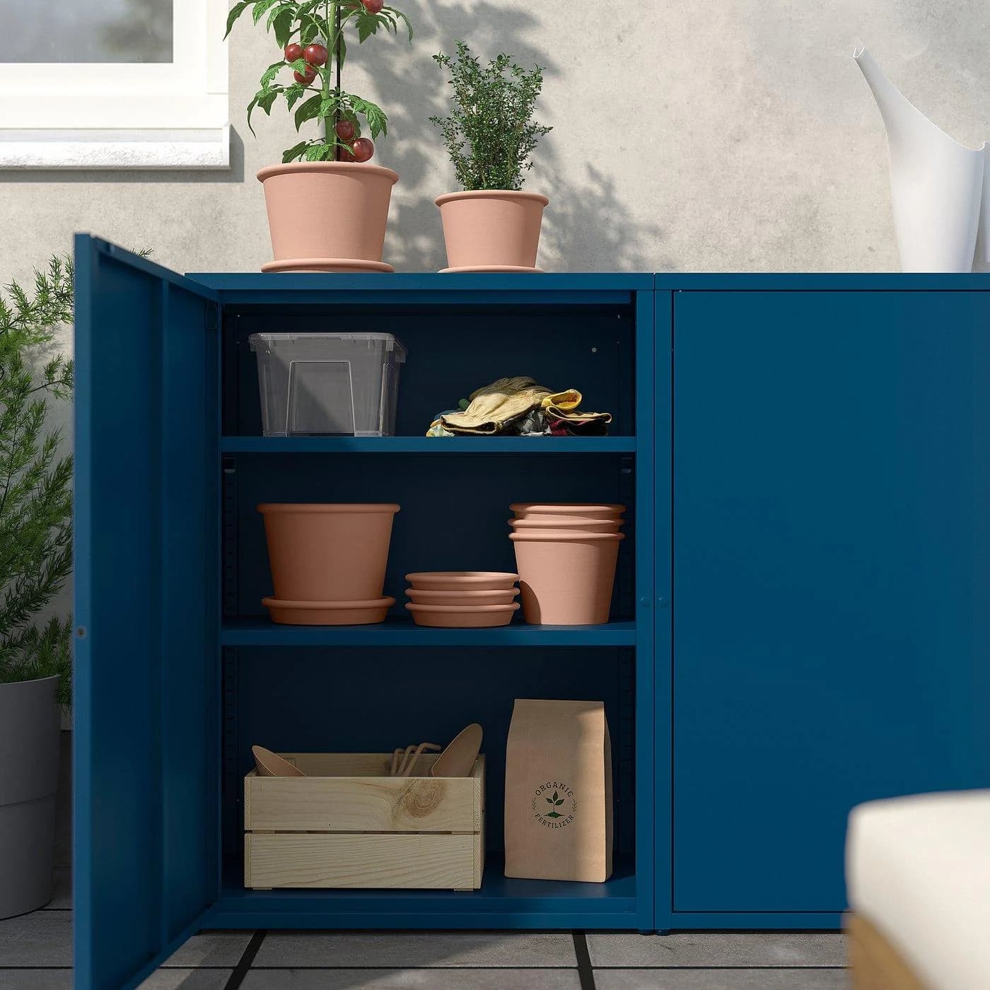 IKEA SUNDSÖ Schrank Dunkelblau