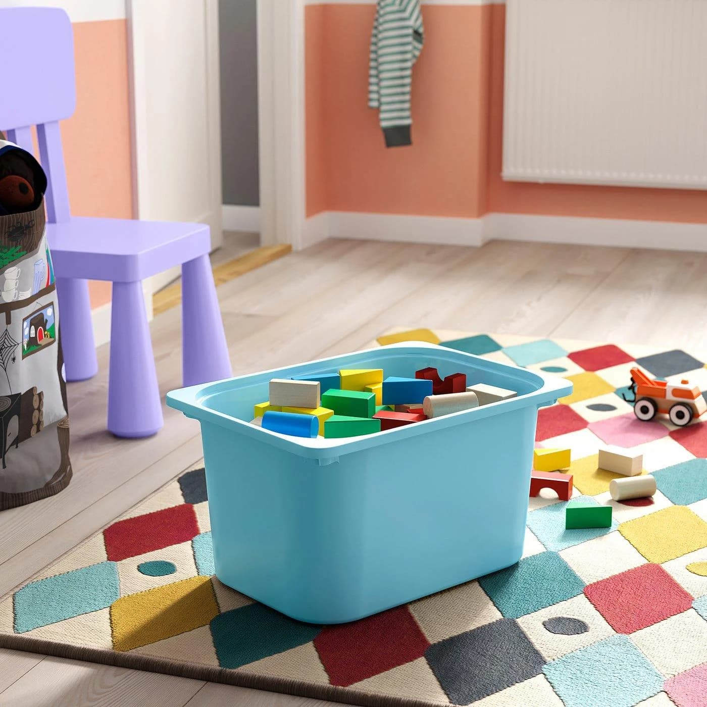IKEA TROFAST Box Hellblau Kunststoff Aufbewahrungsbox