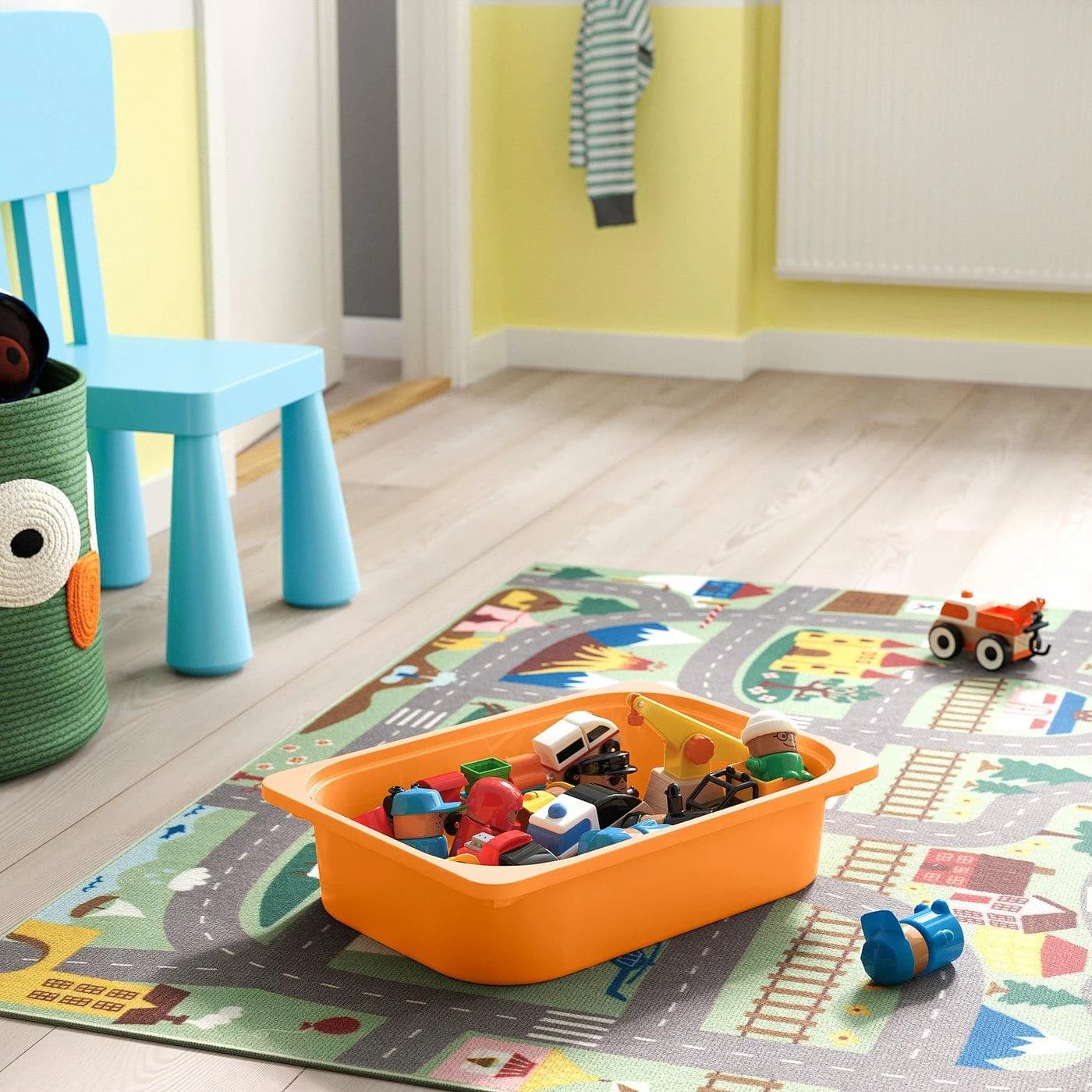 IKEA TROFAST Box Hellorange Kunststoff Aufbewahrungsbox