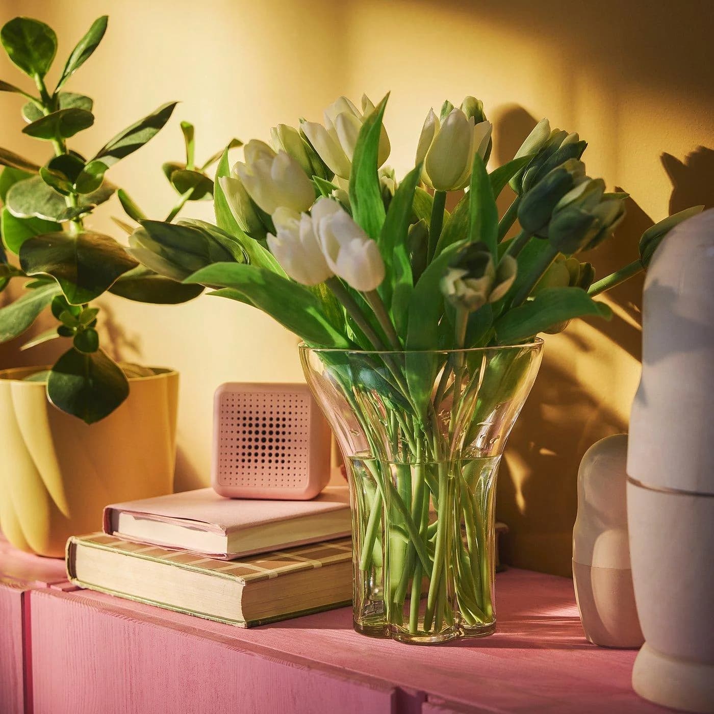 IKEA DOFTRIPS Vase Transparent Glas