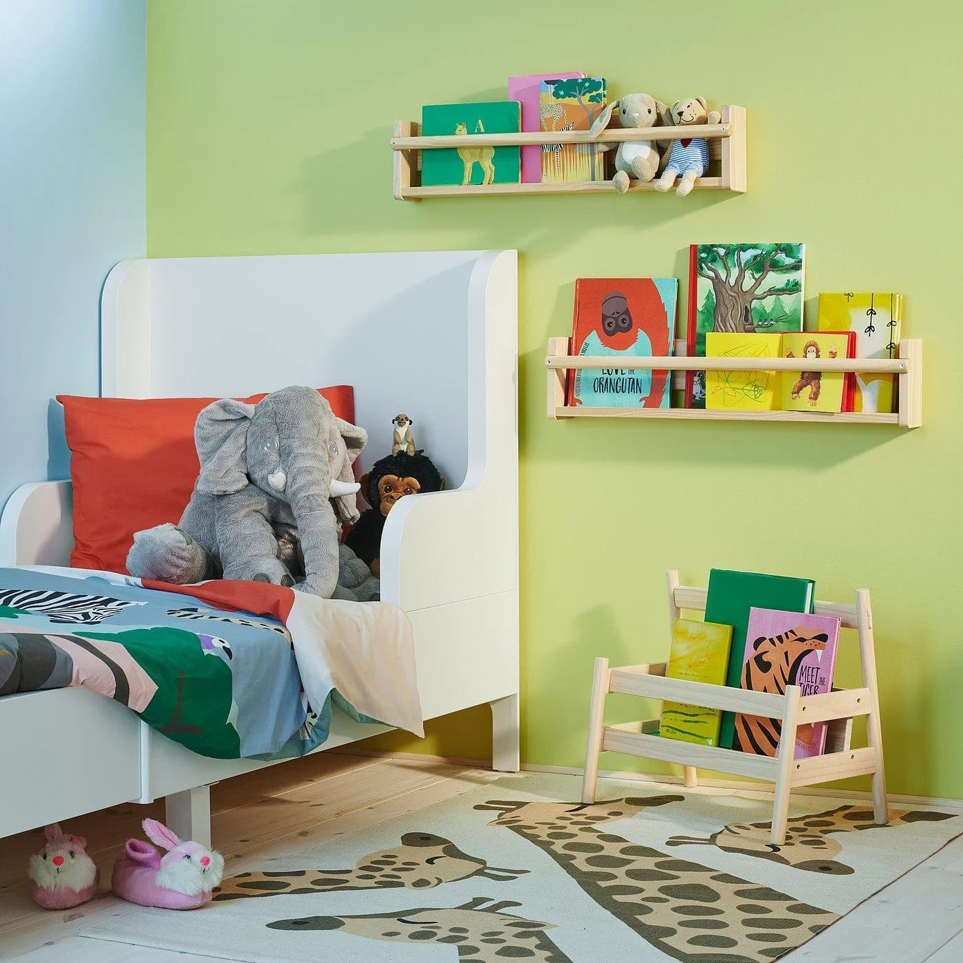 IKEA FLISAT Wandaufbewahrung Weiß Kiefer