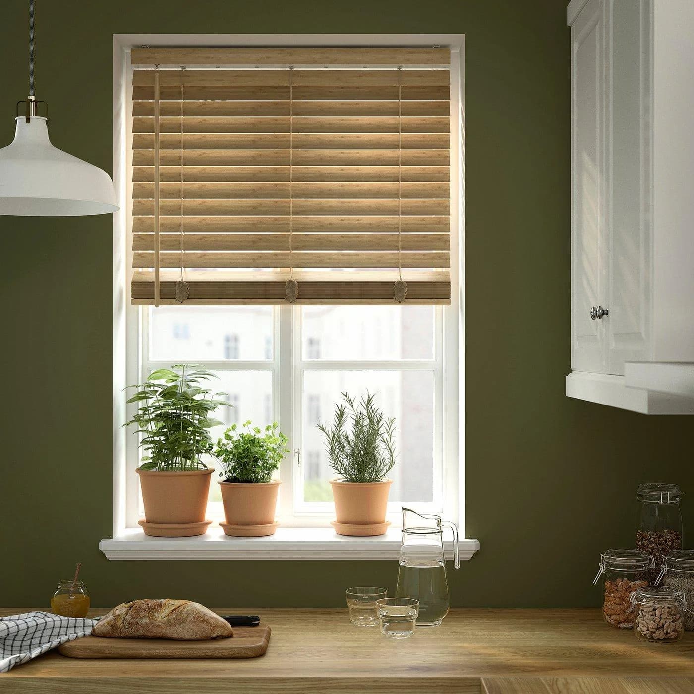 IKEA VECKLARFLY Jalousie Bambus