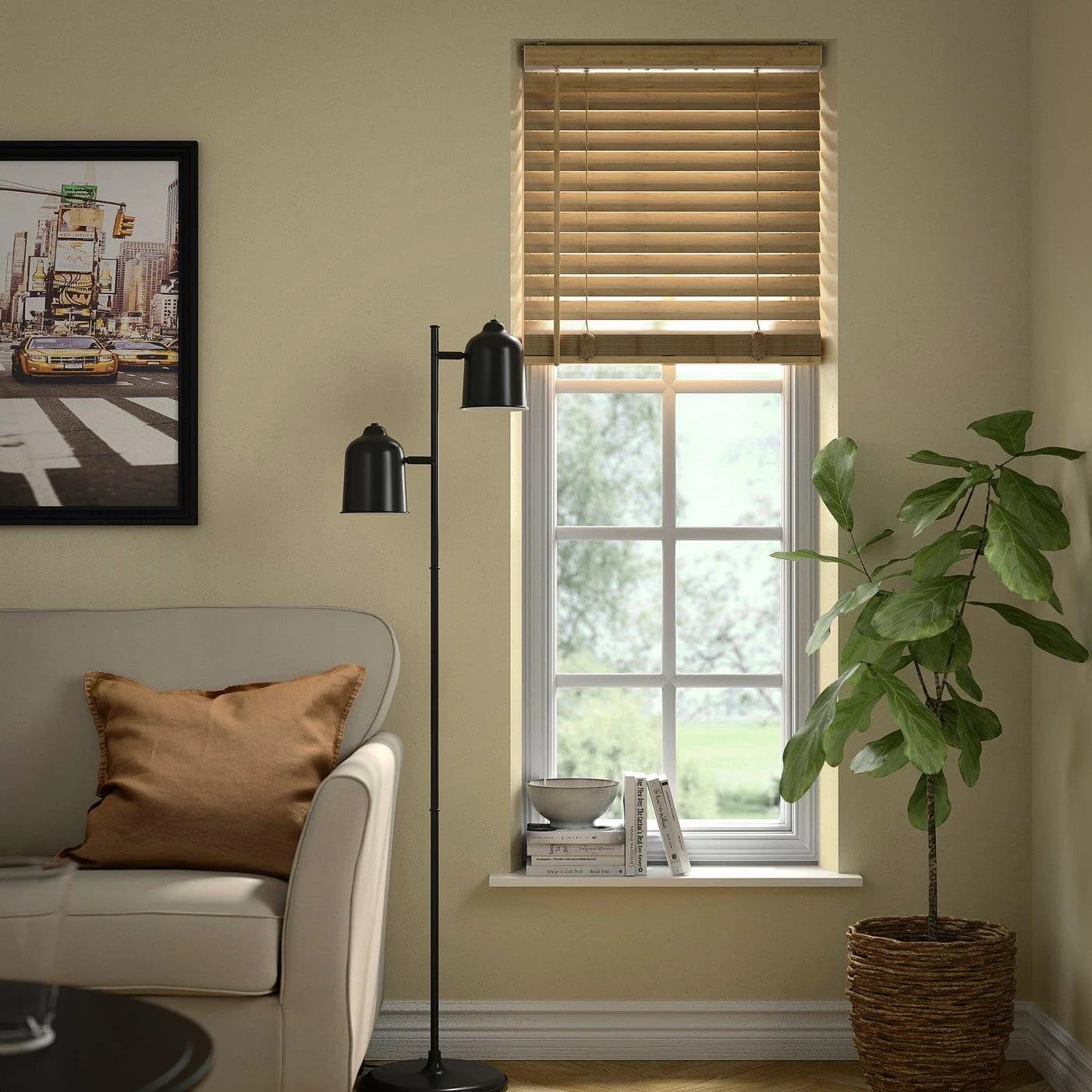 IKEA VECKLARFLY Jalousie Bambus
