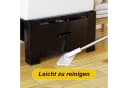 Clanmacy Waschmaschinenunterschrank 2er Set Schwarz mit Schublade Bild 5