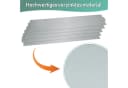 Clanmacy Beetumrandung Rasenkante Metall Verzinkt Silber Bild 5
