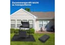 Clanmacy BBQ Grillmatte Grau Feuerhemmend Rutschfest Bild 5