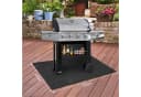 Clanmacy BBQ Grillmatte Grau Feuerhemmend Rutschfest Bild 1