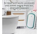 Clanmacy Faltbare Babybadewanne mit Thermometer & Badenetz Bild 5