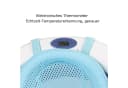 Clanmacy Babybadewanne Faltbare PP&TPE Blau Bild 5