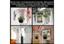 Clanmacy Wandhaken 8x Haken Schwarz Gusseisen Bild 5