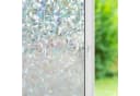 Clanmacy Fensterfolie Milchglasfolie Sichtschutzfolie Selbstklebend 60,90cm Bild 1