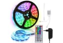 Clanmacy LED-Streifen 2M RGB 5050SMD mit Fernbedienung Bild 2