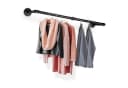Clanmacy Wandgarderobe Schwarz Industrie-Look 92cm Bild 2