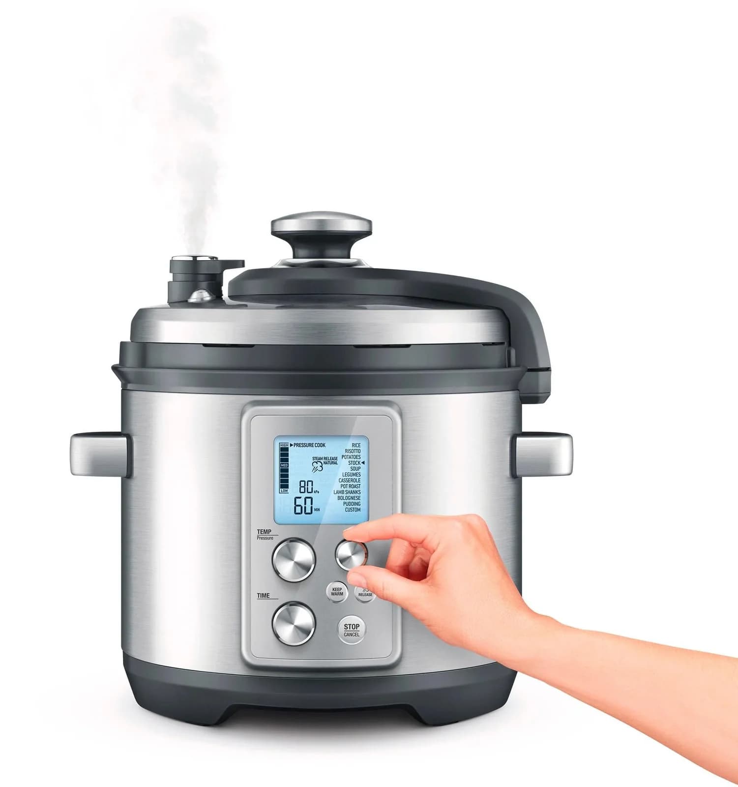 Sage Dampfgarer SPR700BSS the Fast Slow Pro Silber