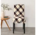 Vivi Idee Stuhlbezug 4/6er Set Beige Elastisch Waschbar Bild 5
