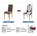 Vivi Idee Stuhlbezug Set 4/6er Elastisch Waschbar Polyester Bild 4