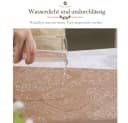 Vivi Idee Platzset Kunstleder Abwischbar Wasserdicht Dunkelrot 4er Set Bild 5