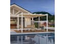 PURPLE LEAF Pergola 3x4m mit Schiebedach Aluminium Bild 1