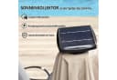 PURPLE LEAF Ampelschirm Rechteckig Beige mit Solar LED Bild 4