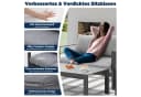 MeXo Gartenlounge-Set Aluminium 4-tlg. Grau WPC-Tischplatte Bild 5