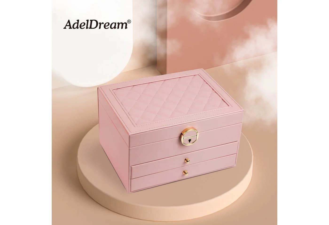 AdelDream Schmuckkasten dreistöckige Schmuckbox - Bild 4