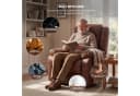Happy Home Elektrischer Relaxsessel Braun mit Aufstehhilfe & Massage Bild 5