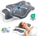 Kityhome Orthopädisches Nackenstützkissen Memory Foam Grau Bild 2