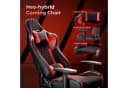 Seenda Gaming-Stuhl Ergonomischer Bürostuhl Schwarz/Rot Bild 5