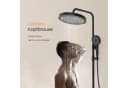 EMKE Duschsystem mit Thermostat 32cm Regenkopfbrause Bild 3