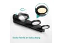 EMKE LED Wandleuchte 3-flammig Schwarz Mattiert 4000K Neutralweiß Bild 4