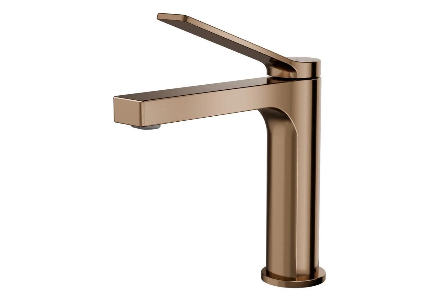 EMKE Waschtischarmatur Einhebel Badezimmer Mischbatterie Chrom/Rose Gold/Weiß - Bild 2