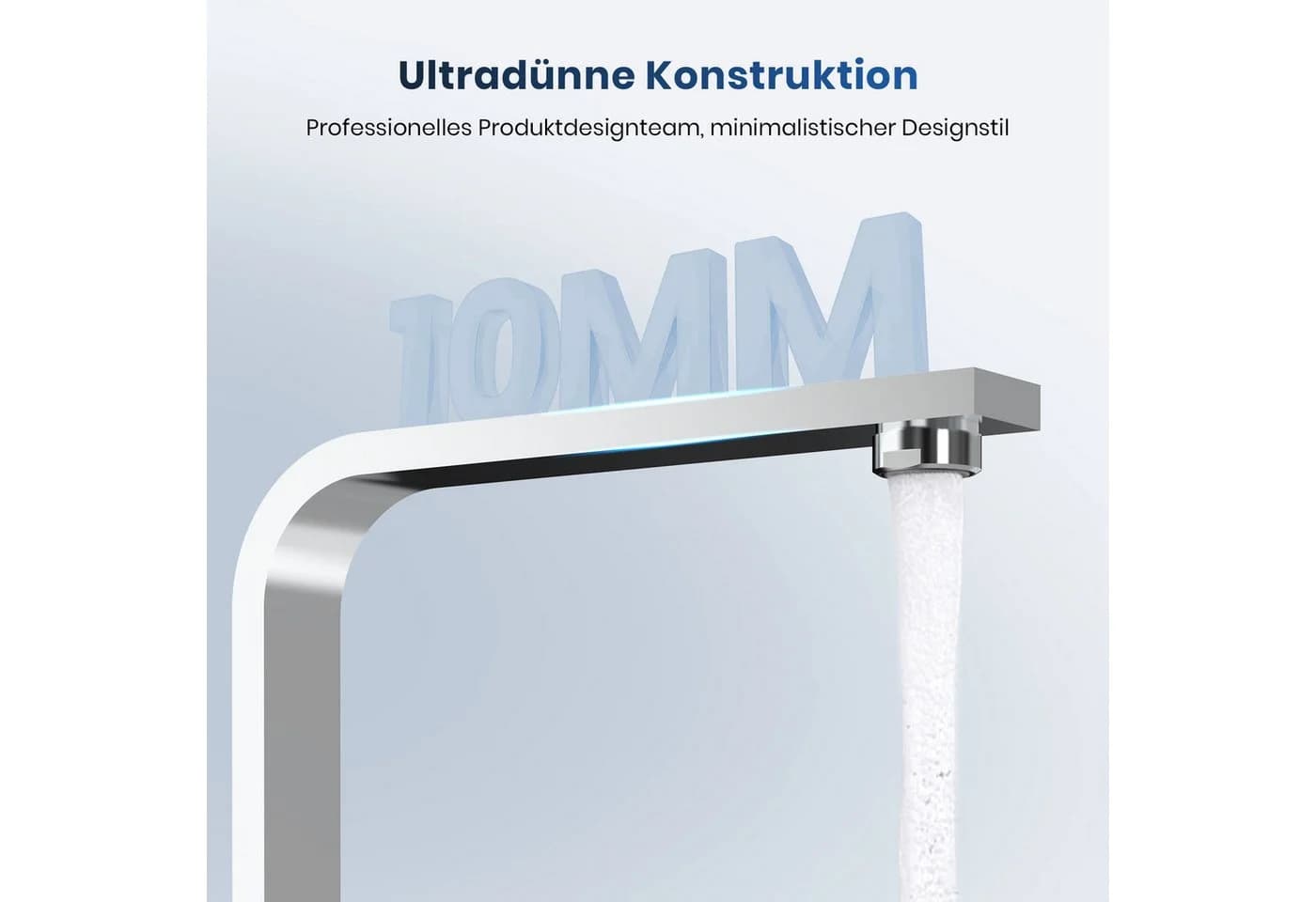 EMKE Küchenarmatur Einhebelmischer Modern Messing - Bild 5