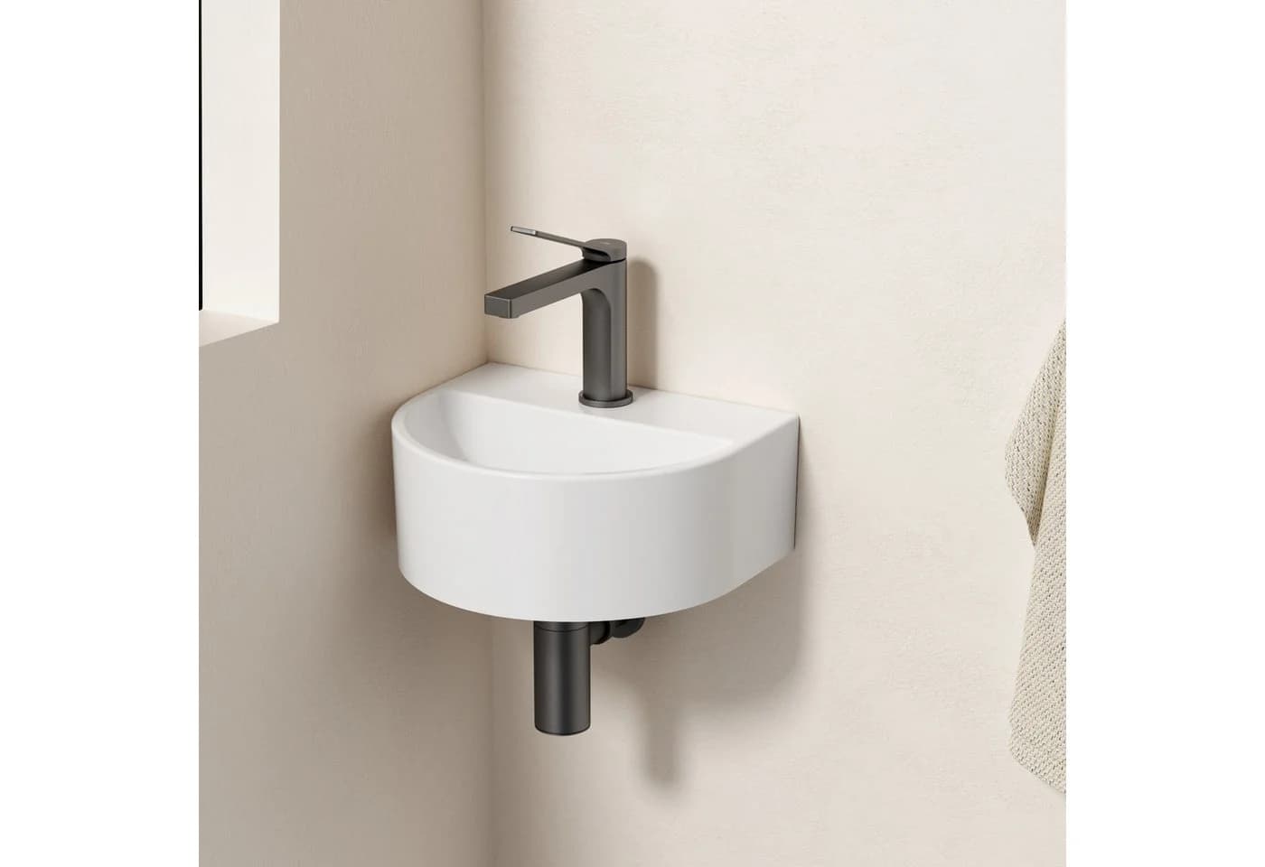 EMKE Aufsatzwaschbecken Oval Weiß Keramik - Bild 2